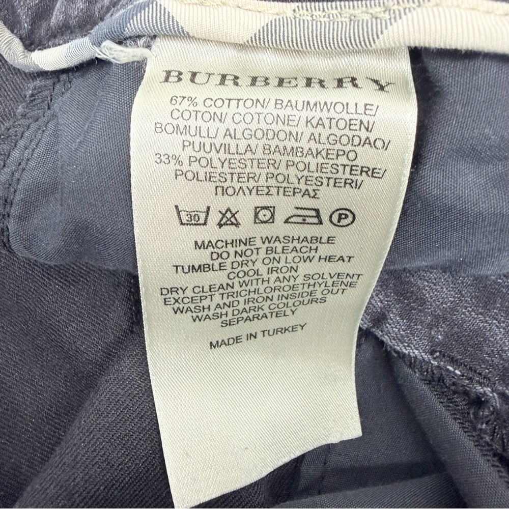 Burberry Brit Women’s size 32 Kensington Washed Black Skinny Leg Stretch Jeans - Picture 9 of 13